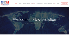 Desktop Screenshot of dk-evolution.com